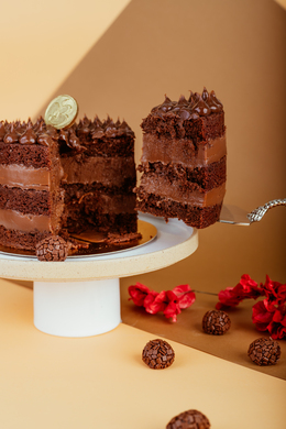 Naked Cake de Brigadeiro