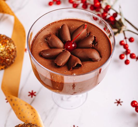 Mousse de Chocolate na Taça