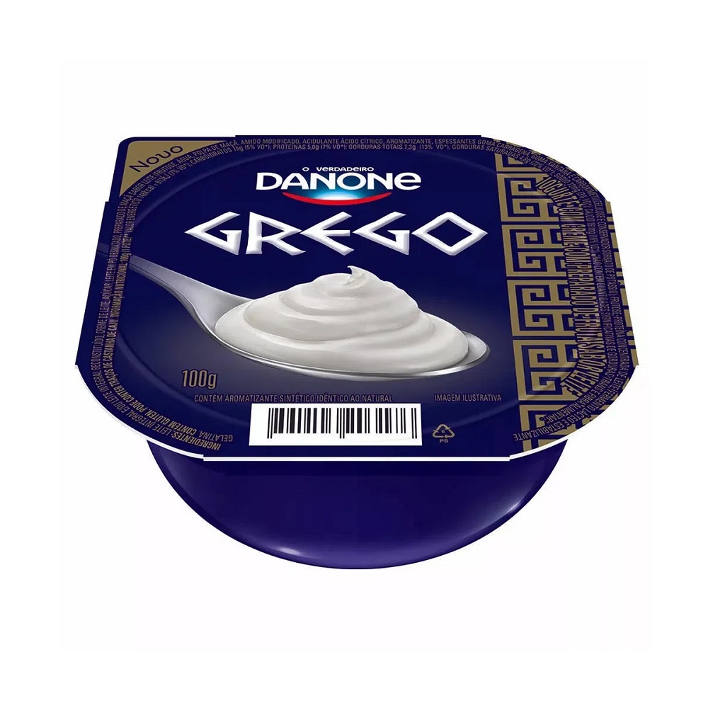 IOGURTE DANONE GREGO TRADICIONAL 100G