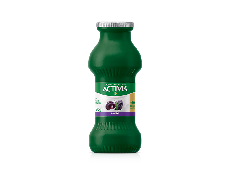 IOGURTE DANONE ACTIVIA AMEIXA 150G