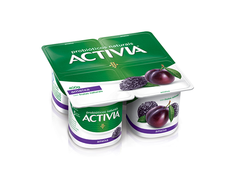 IOGURTE DANONE ACTIVIA AMEIXA 400G