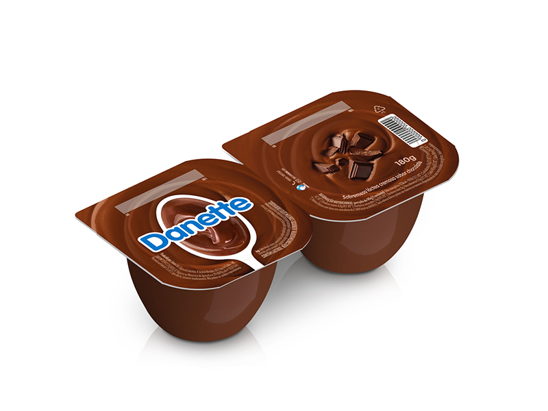 IOGURTE DANONE DANETE CHOCOLATE 180G