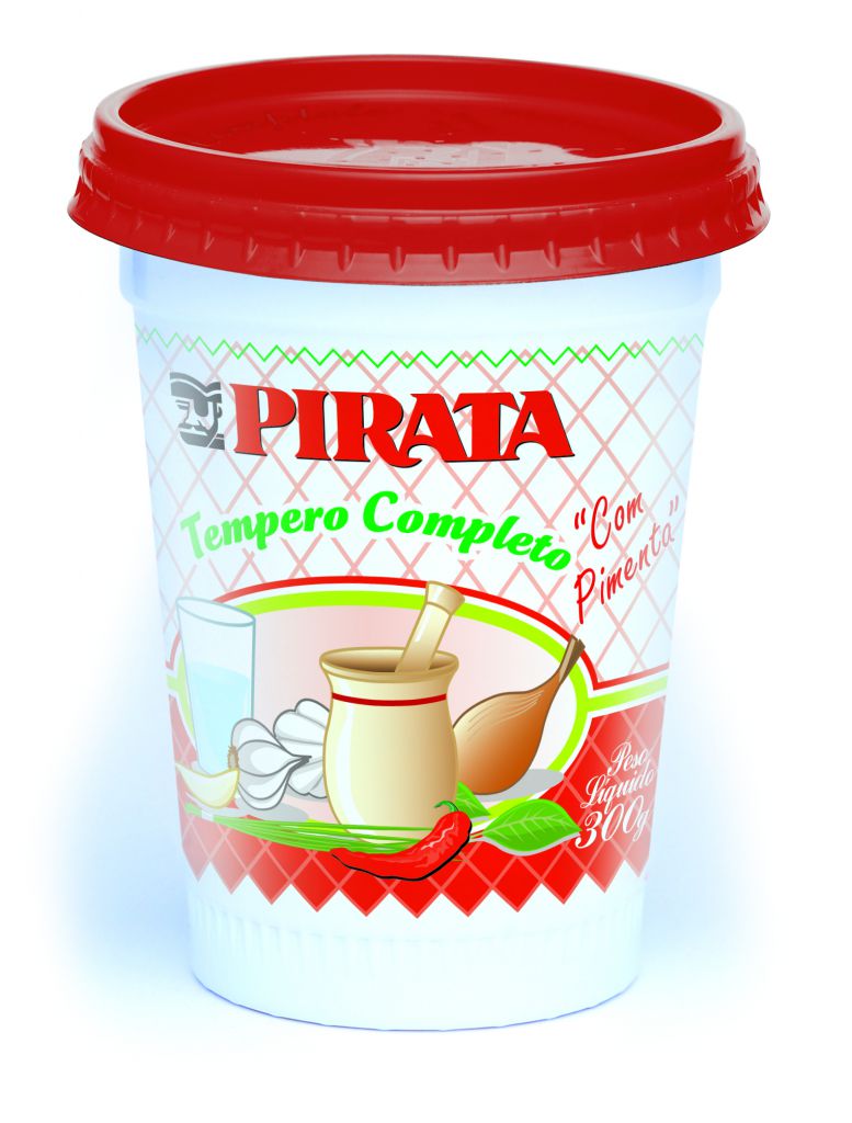 TEMPERO COMPLETO PIRATA COM PIMENTA 300G