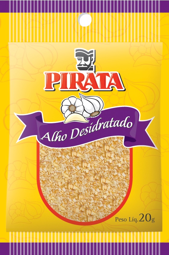 ALHO DESIDRATADO PIRATA 20G