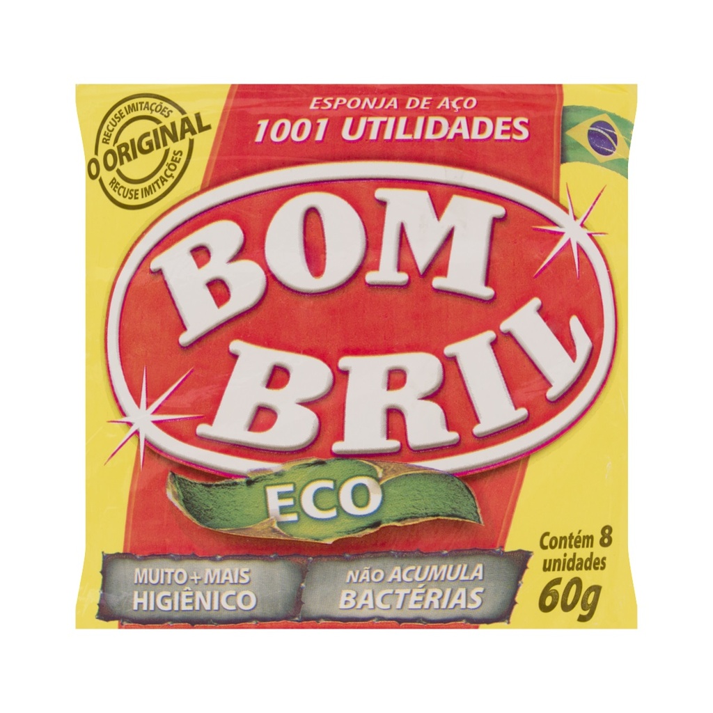 BOMBRIL ECO VERDE 8UN