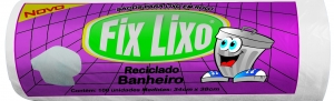SACO DE LIXO FIX RECICLADO BANHEIRO 100UN