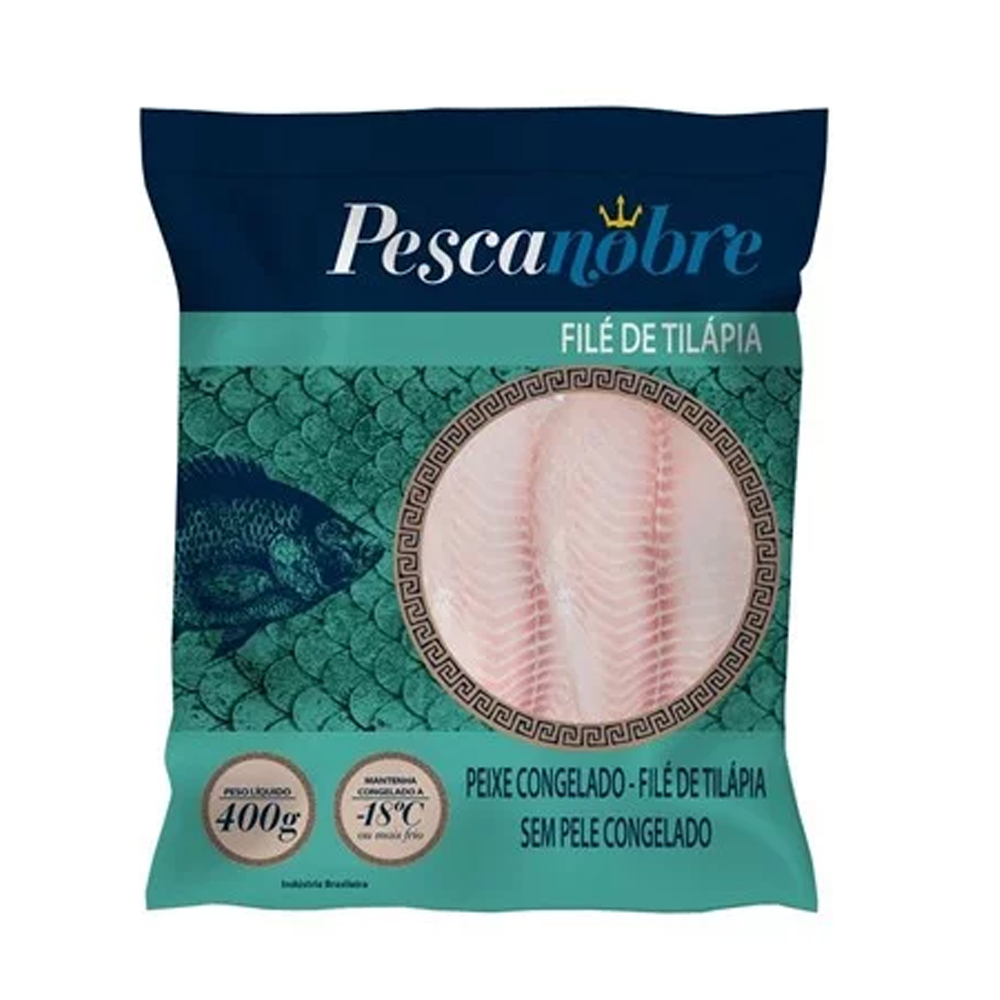 FILE DE TILÁPIA PESCA NOBRE 400G