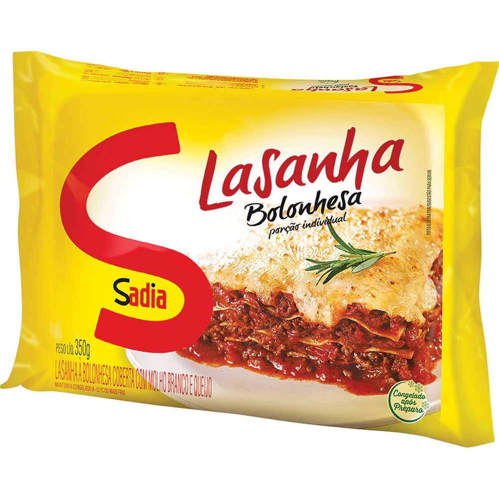 MINI LASANHA SADIA A BOLONHESA 35OG