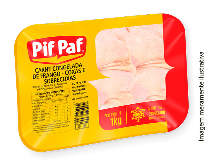 SOBRECOXA PIF PAF BANDEJA 1KG