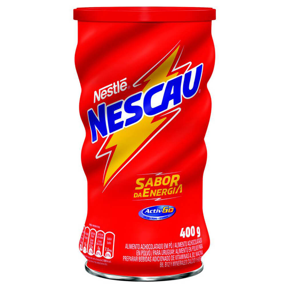 ACHOCOLATADO EM PÓ NESCAU ACTIGEN-E 2.0 400G