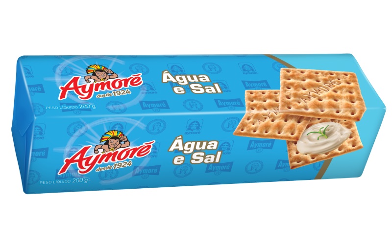 BISCOITO AYMORÉ ÁGUA E SAL 200G