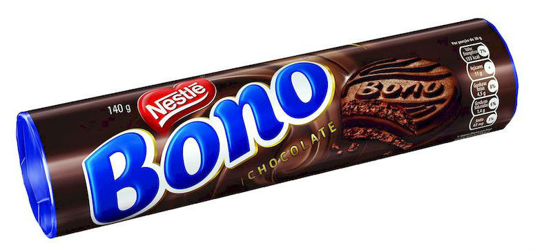 BISCOITO NESTLÉ BONO RECHEADO CHOCOLATE 140G