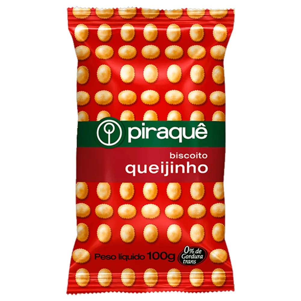 BISCOITO PIRAQUE QUEIJO 100G