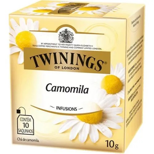 CHÁ INGLÊS TWININGS CAMOMILA 10G