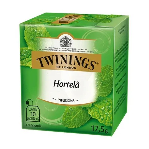 CHÁ INGLÊS TWININGS HORTELÃ 17,5G