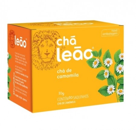 CHÁ LEÃO CAMOMILA 10G