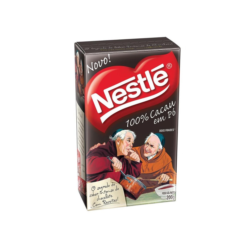 CHOCOLATE EM PÓ NESTLÉ 100% CACAU 200G