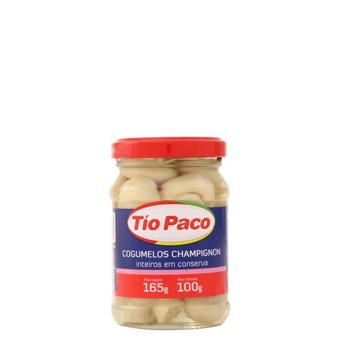 COGUMELO EM CONSERVA TIO PACO 100G