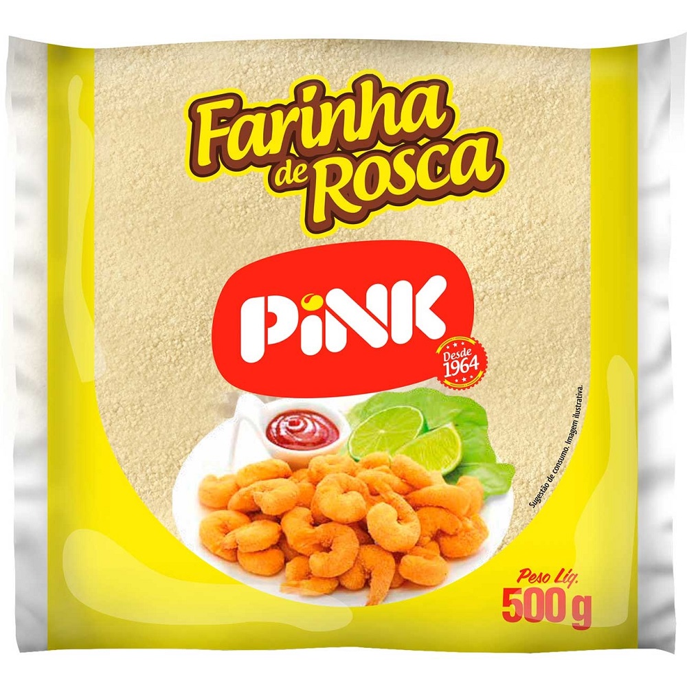FARINHA DE ROSCA PINK 500G