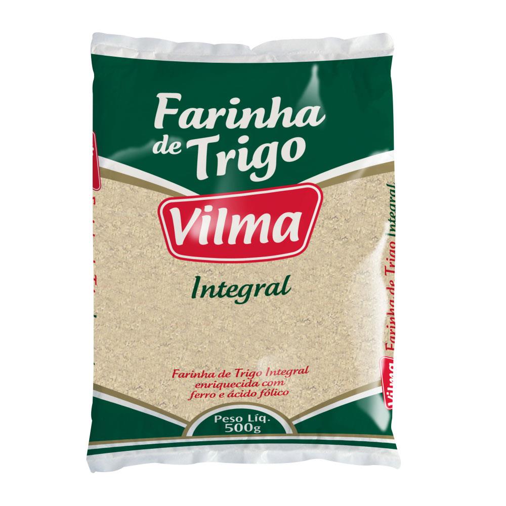 FARINHA DE TRIGO INTEGRAL VILMA 500G