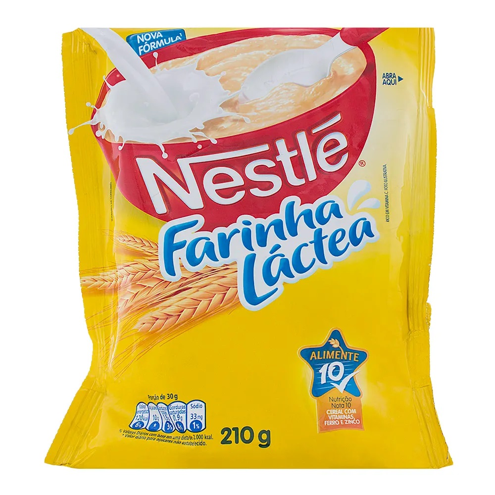 FARINHA LÁCTEA NESTLÉ 210G