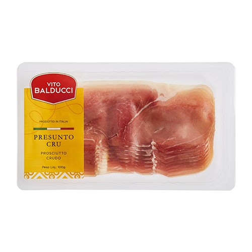 PRESUNTO CRU FATIADO VITO BALDUCCI 100G