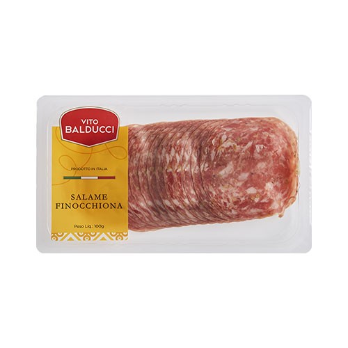 SALAME FINOCCHIONA FATIADO VITO BALDUCCI 100G