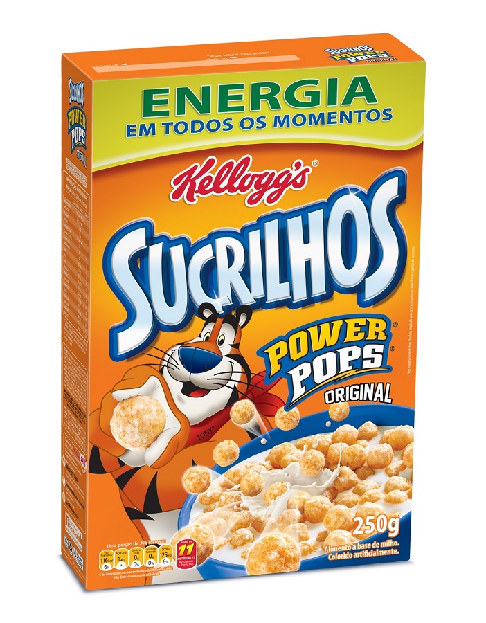 SUCRILHOS KELLOGGS POWER ORIGINAL 250G