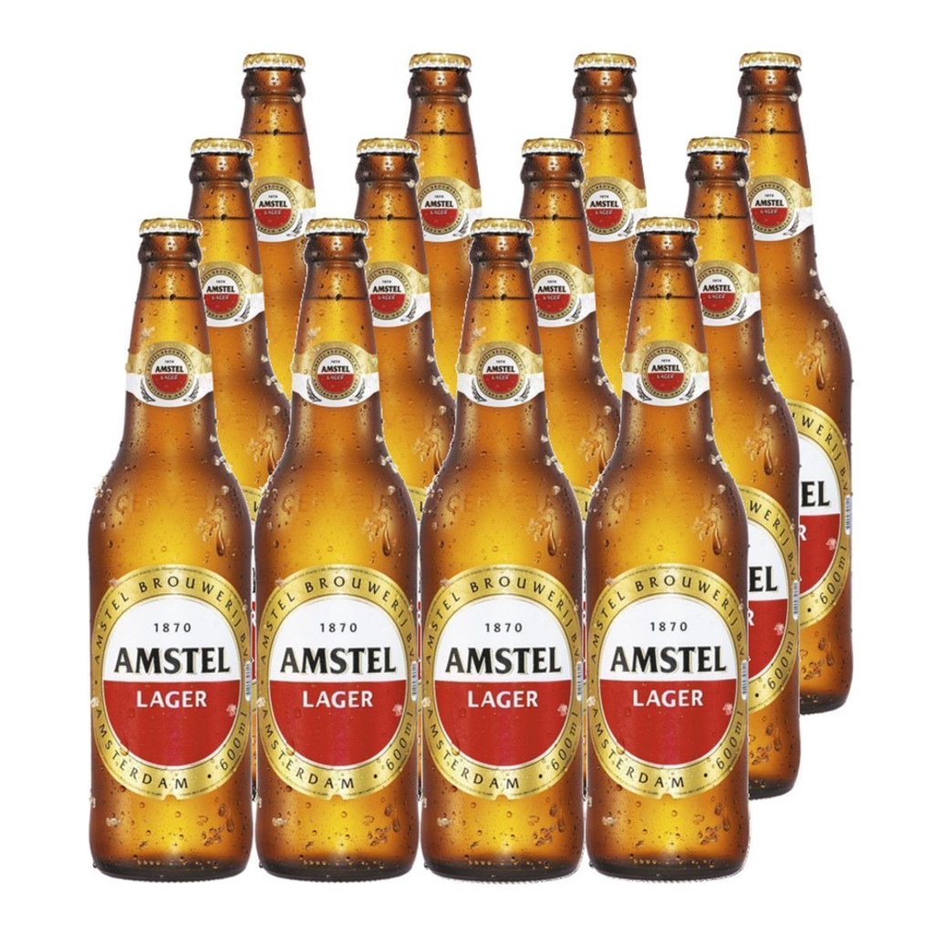 CERVEJA AMSTEL LAGER 600ML