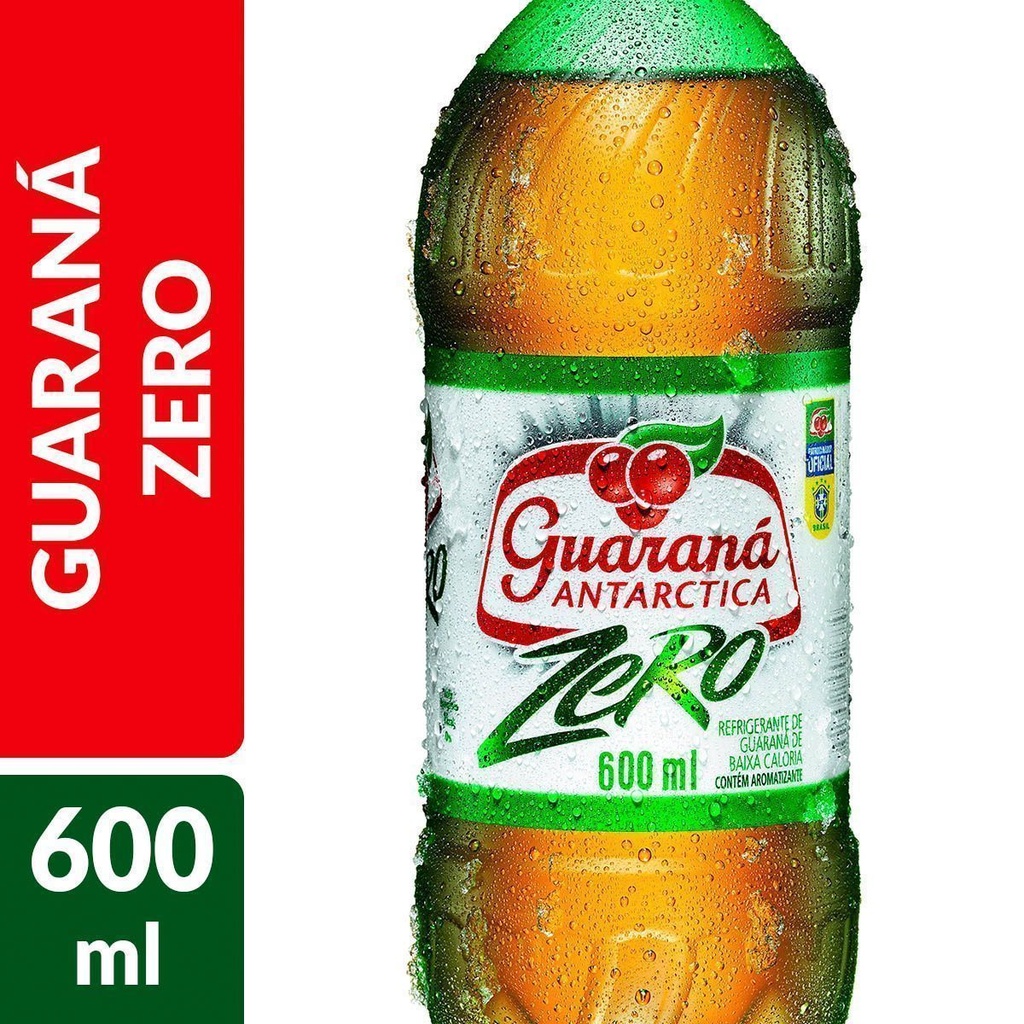 GUARANÁ ANTARTICA ZERO 600ML