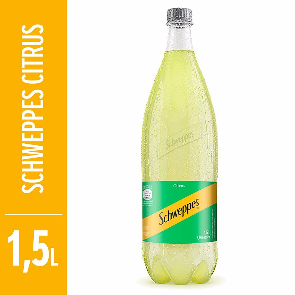SCHWEPPES CITRUS RECEITA ORIGINAL 1,5L