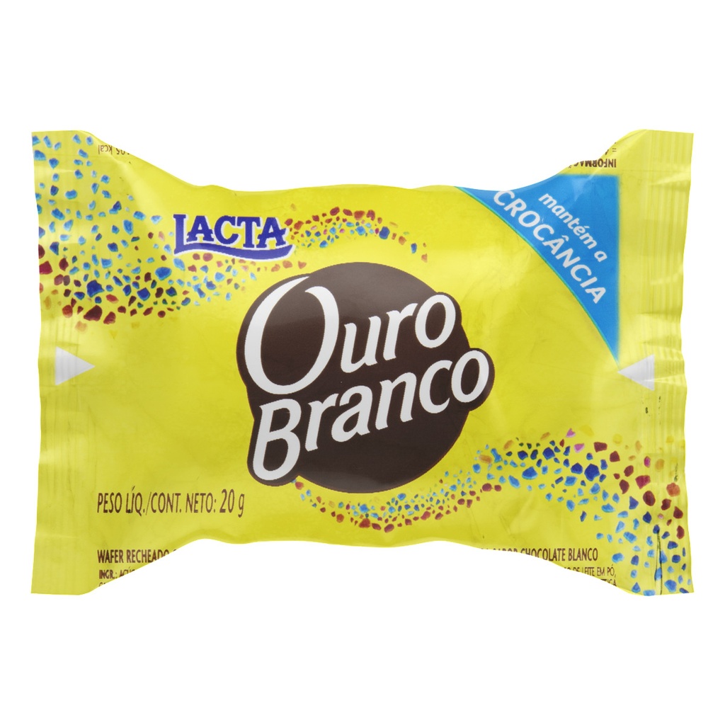 BOMBOM OURO BRANCO 20G UN