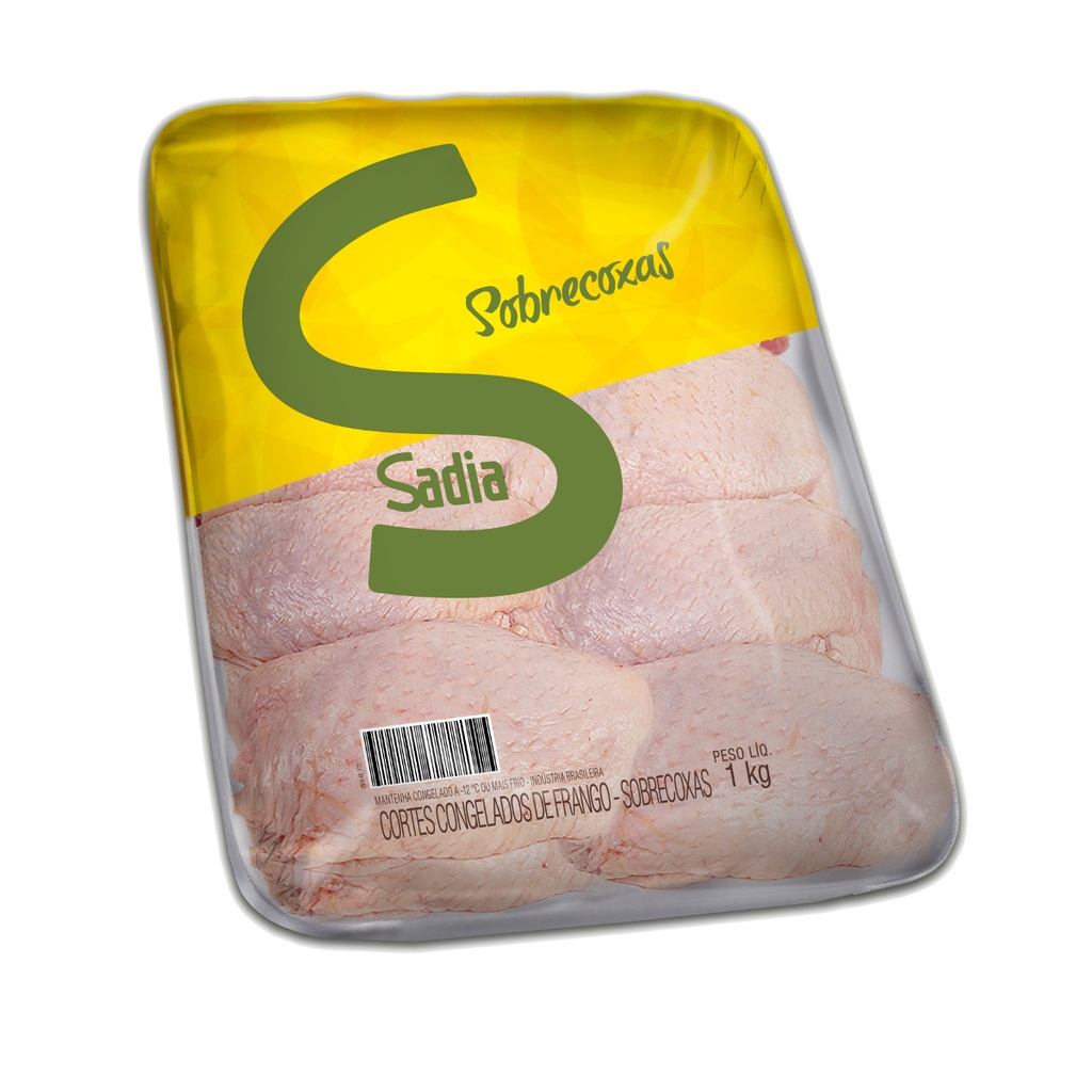 SOBRECOXA SADIA FRANGO CONGELADO 1KG 