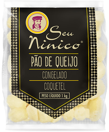 PÃO DE QUEIJO COQUETEL SEU NINICO 1KG