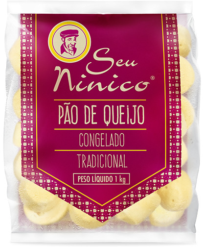 PÃO DE QUEIJO TRADICIONAL SEU NINICO 1KG