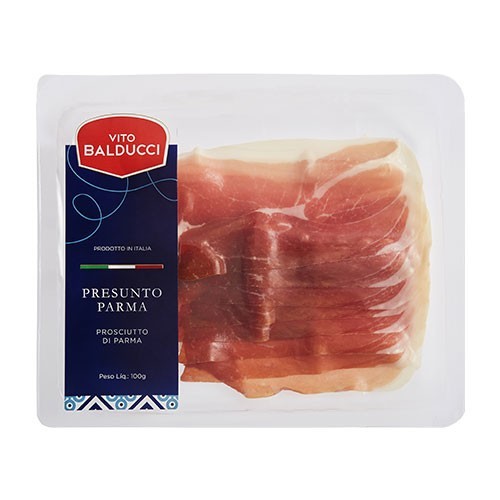 PRESUNTO ITALIANO PARMA BALDUCCI FATIADO 100G