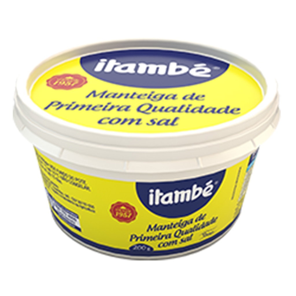 MANTEIGA ITAMBÉ 1 QL POTE 200G