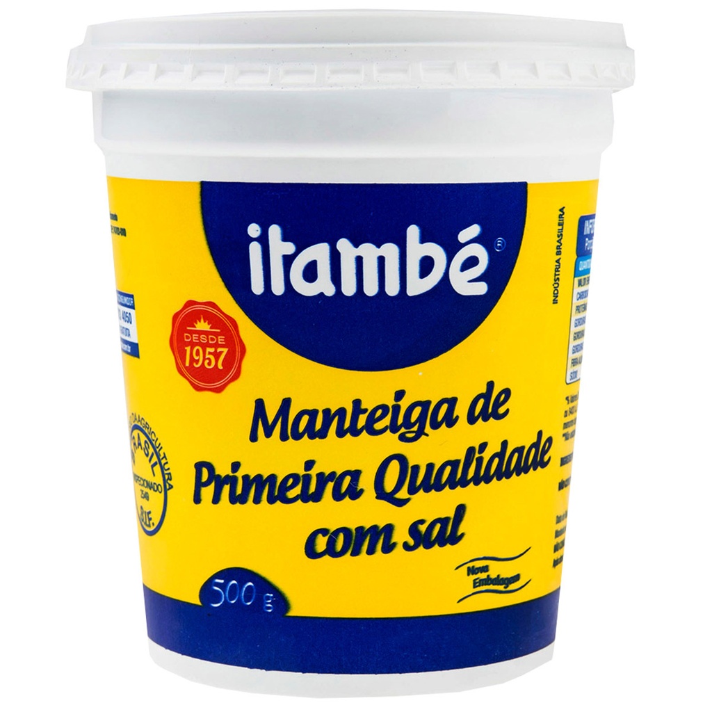 MANTEIGA ITAMBÉ POTE 500G