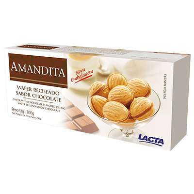 CHOCOLATE BOLINHAS AMANDITAS LACTA 200G