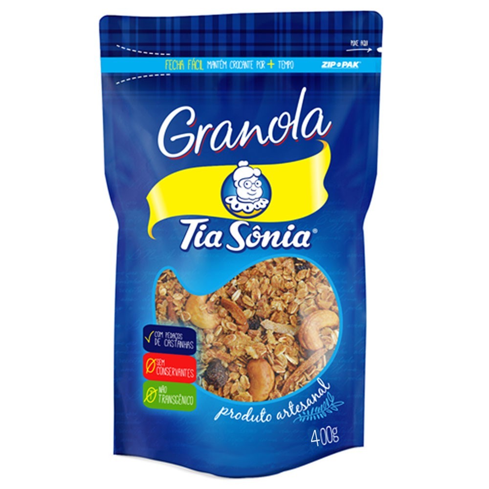 GRANOLA TIA SONIA TRADICIONAL 400G