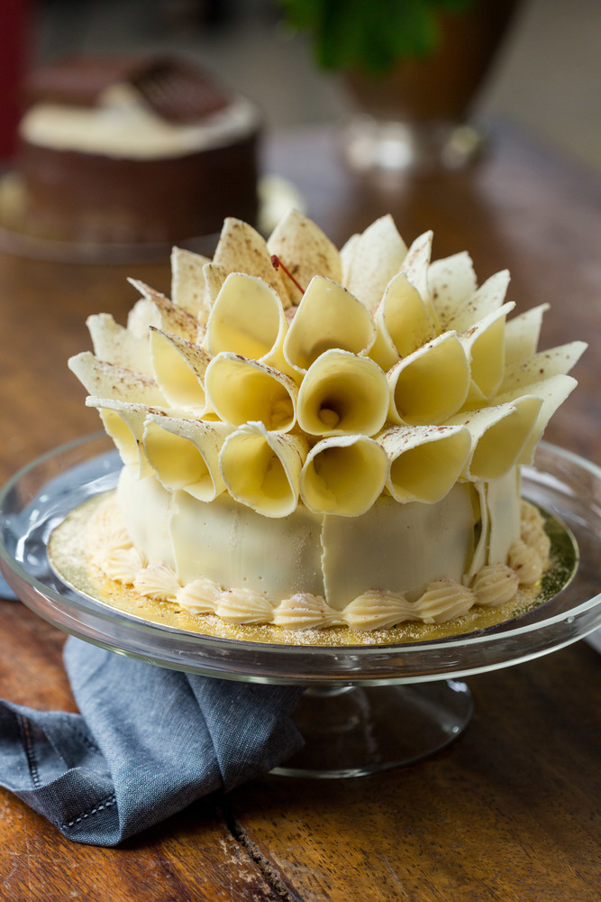 TORTA DOCE FLORESTA BRANCA