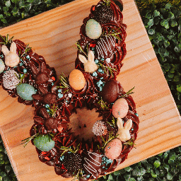 Torta Coelho de Brownie