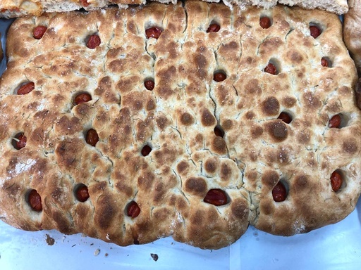 [53567] FOCACCIA DE TOMATE E ALECRIM