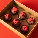 Caixa de Brigadeiros "Te Amo" (6 und)