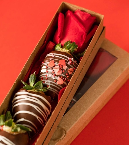 [59182] Gift Box Bombons Morango & Rosa
